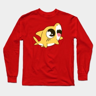 Yellow Baby Shark Long Sleeve T-Shirt